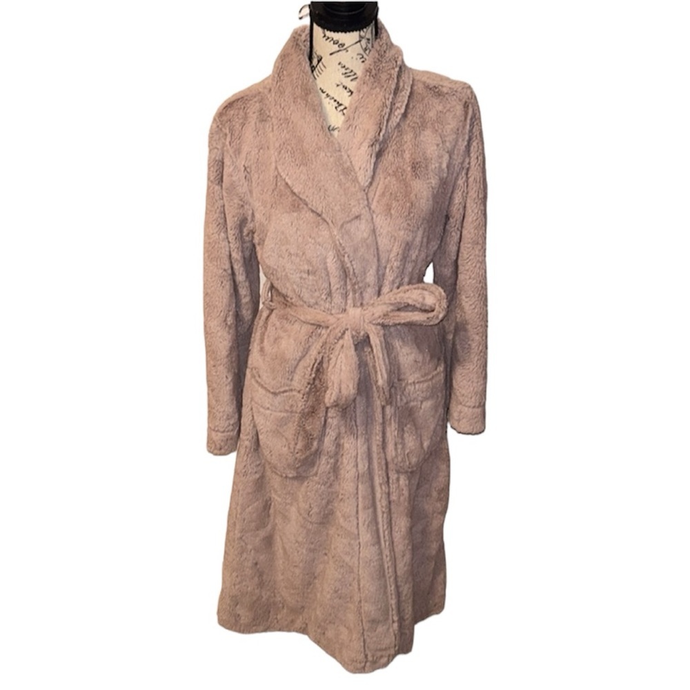 Gilligan & O’Malley | Mid-Length Dusty Pink Robe 🌸